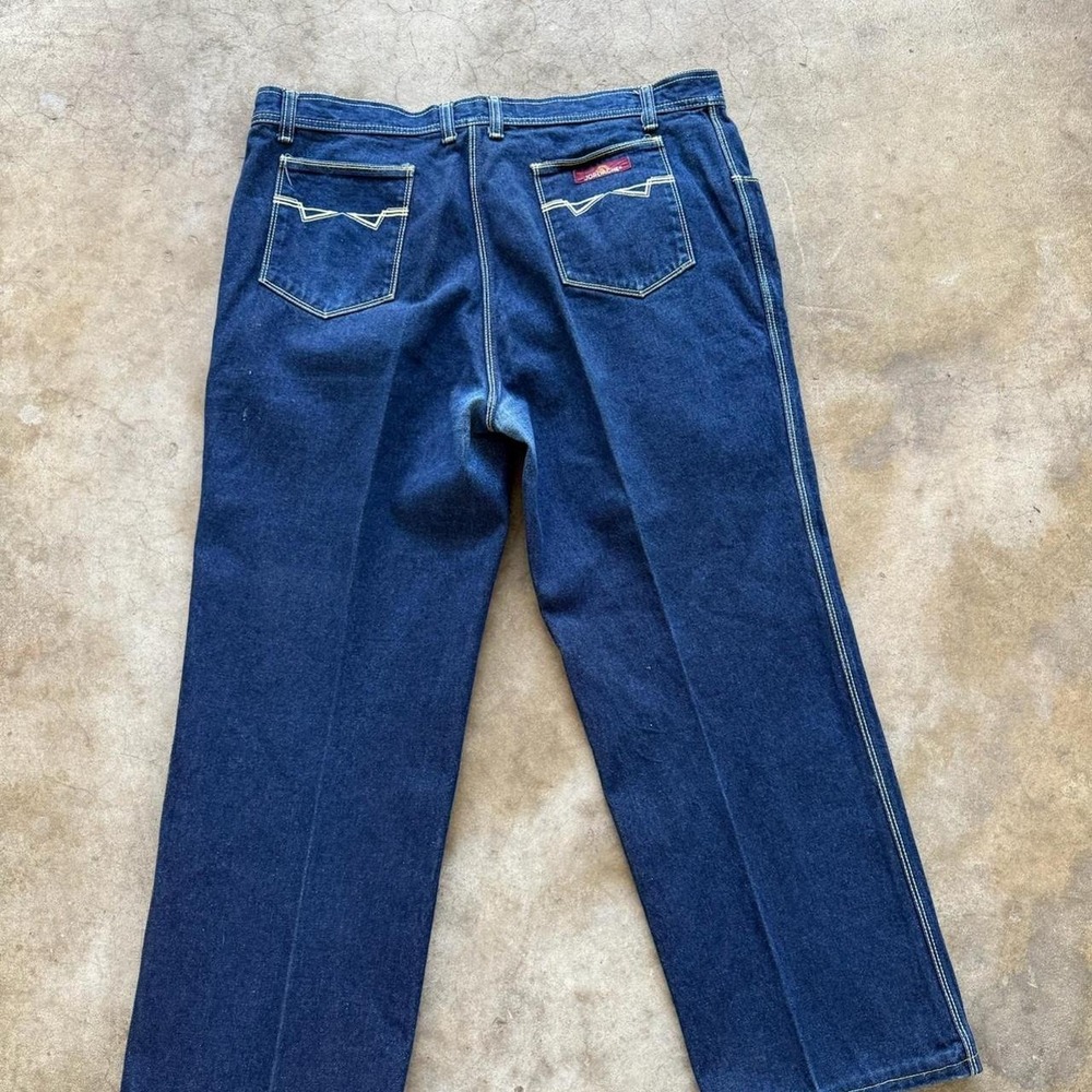 True Vintage 1970's Jordache blue denim jeans - Picture 2 of 7